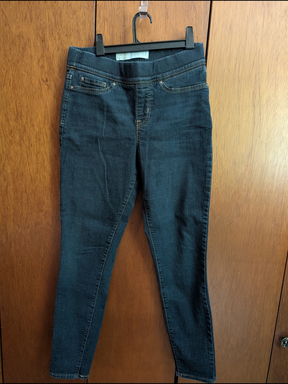 Signature by Levi Strauss Dark Indigo Pull-On Jeggings